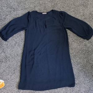 Navy blue mini dress